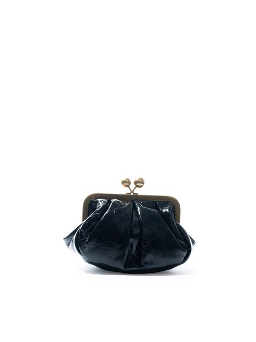 Borsa Pasticcino Small Navetta in pelle crinkled Nero WEEKEND MAX MARA | 2525516214600006